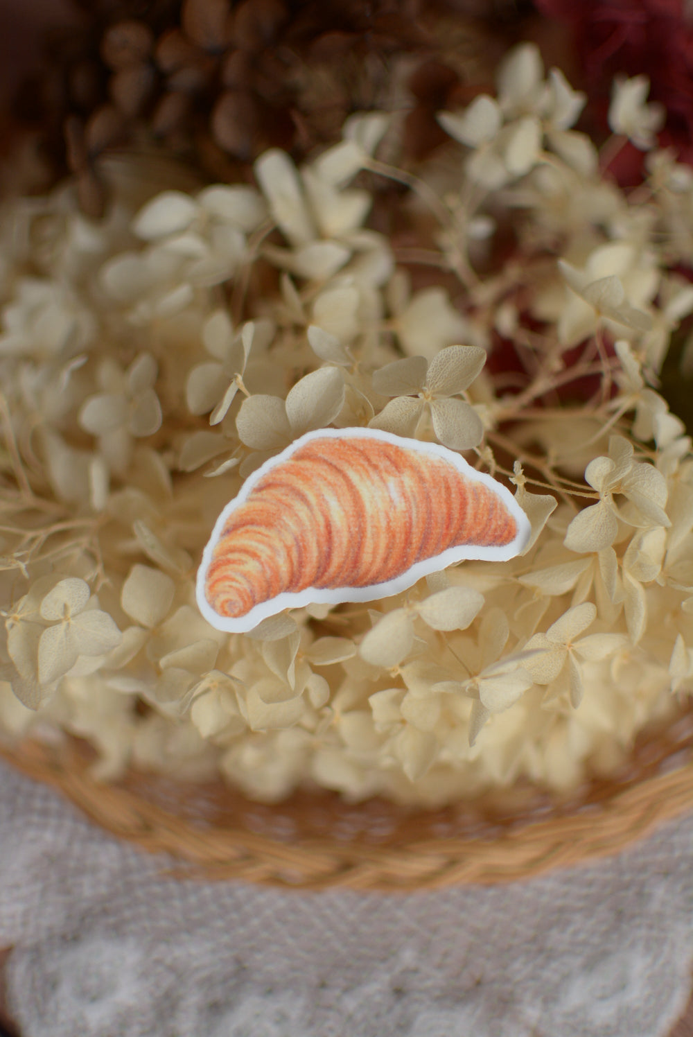 Stickers Gourmandises - croissant