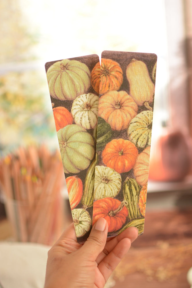 Marque-page Citrouilles d’automne