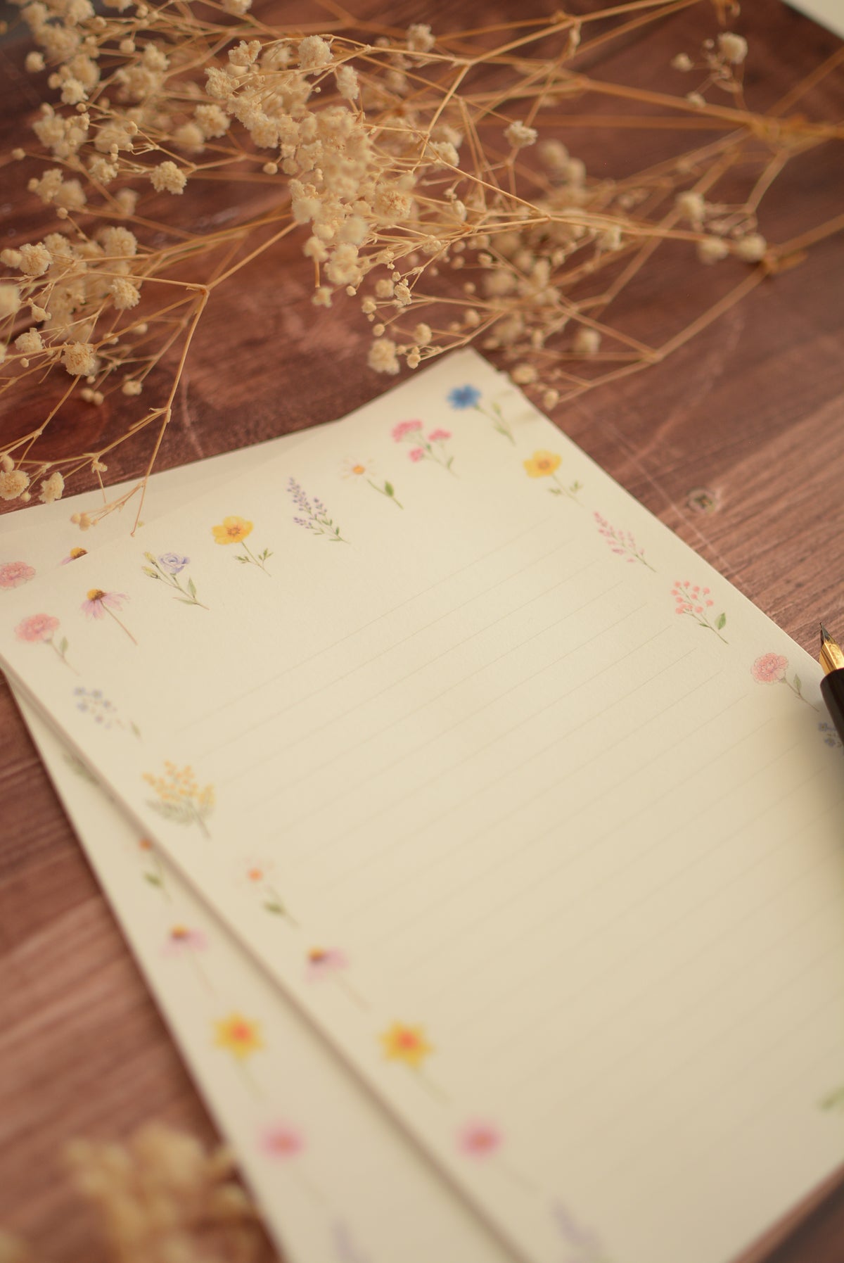 Papier à lettre – Mon jardin