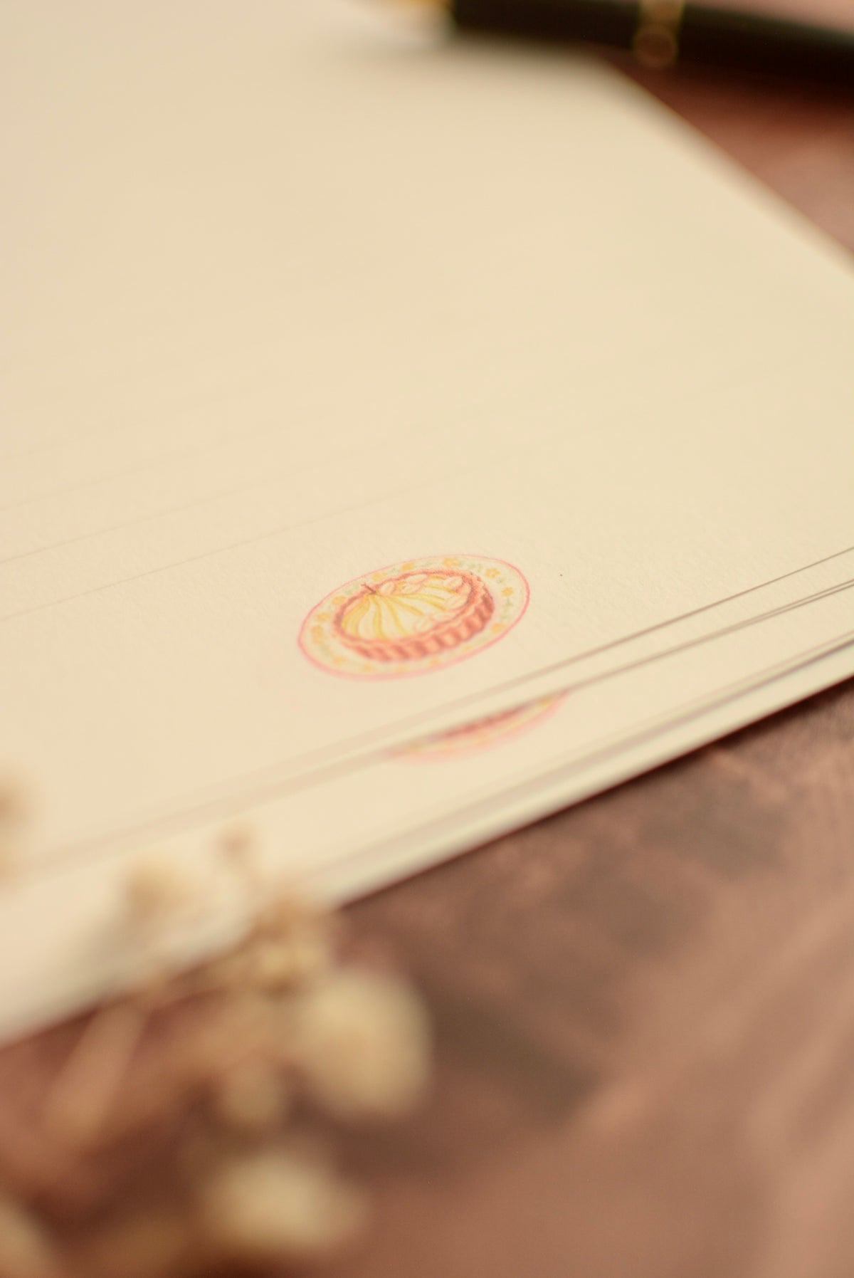 Papier à lettre – Gourmandises