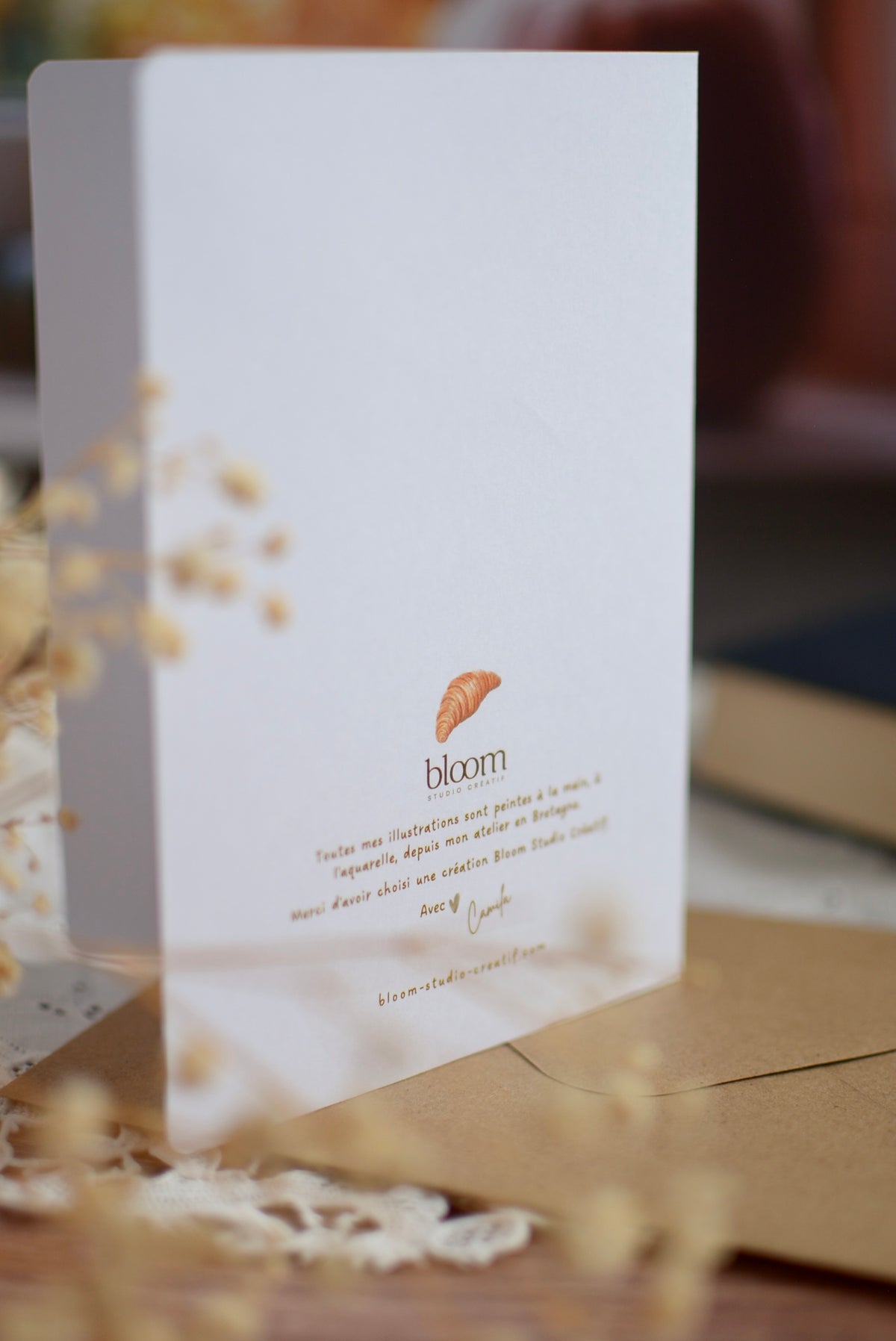 Carte de vœux – Petites gourmandises
