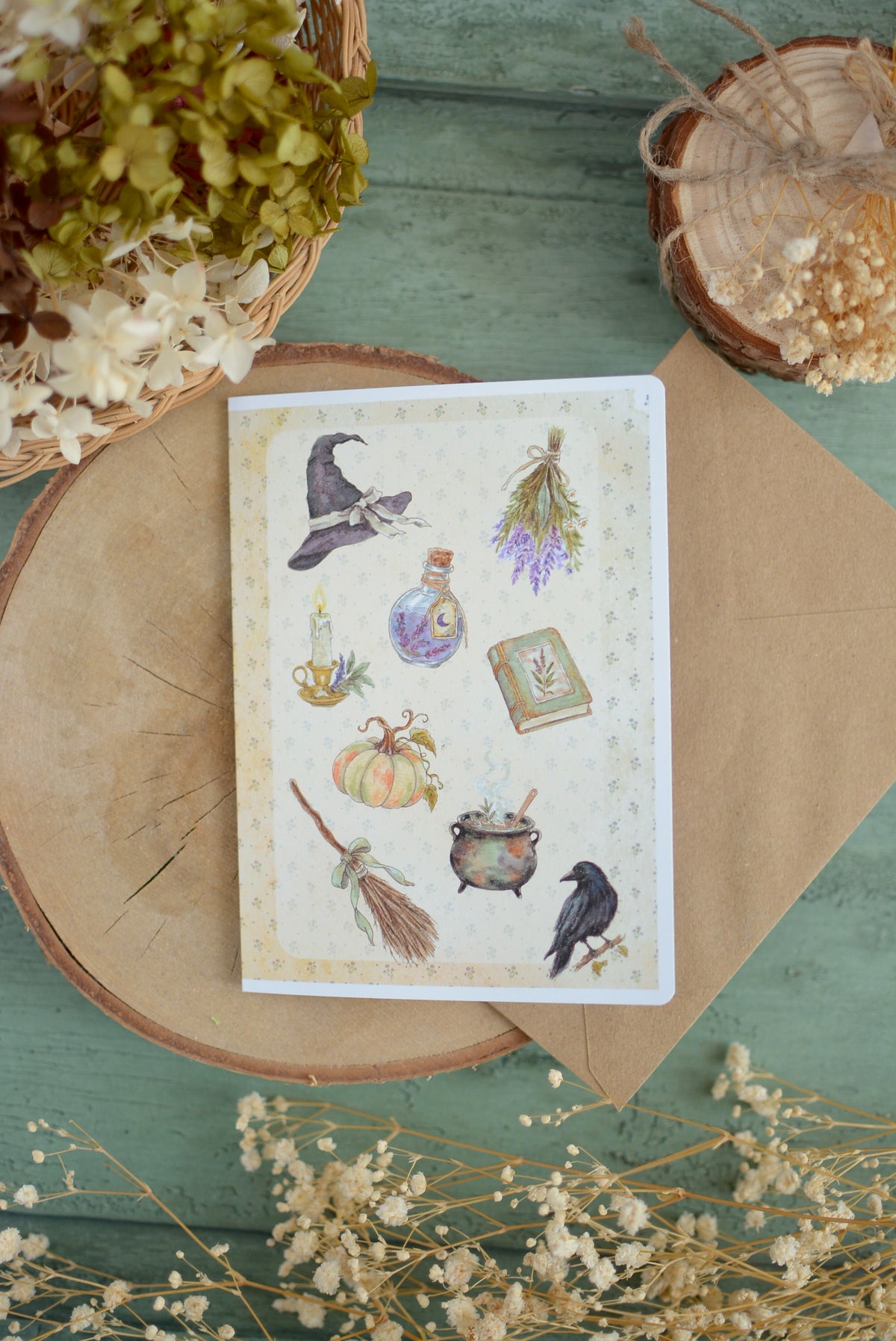 Carte de vœux – Petits sortilèges