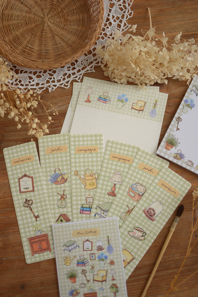 Marque-page Mémoires – Collection Cottage