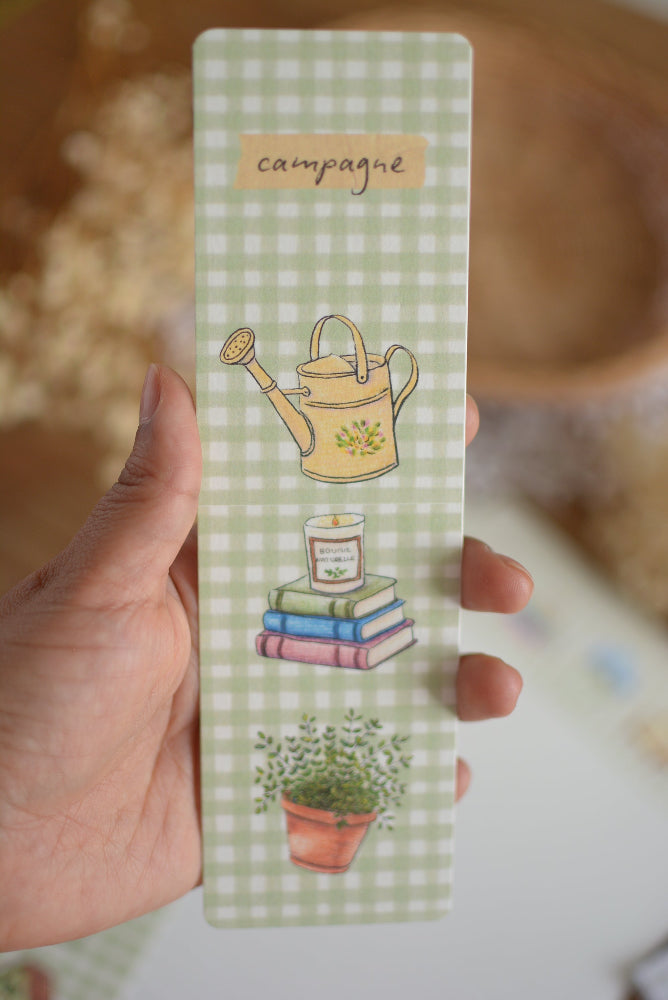 Marque-page Campagne – Collection Cottage