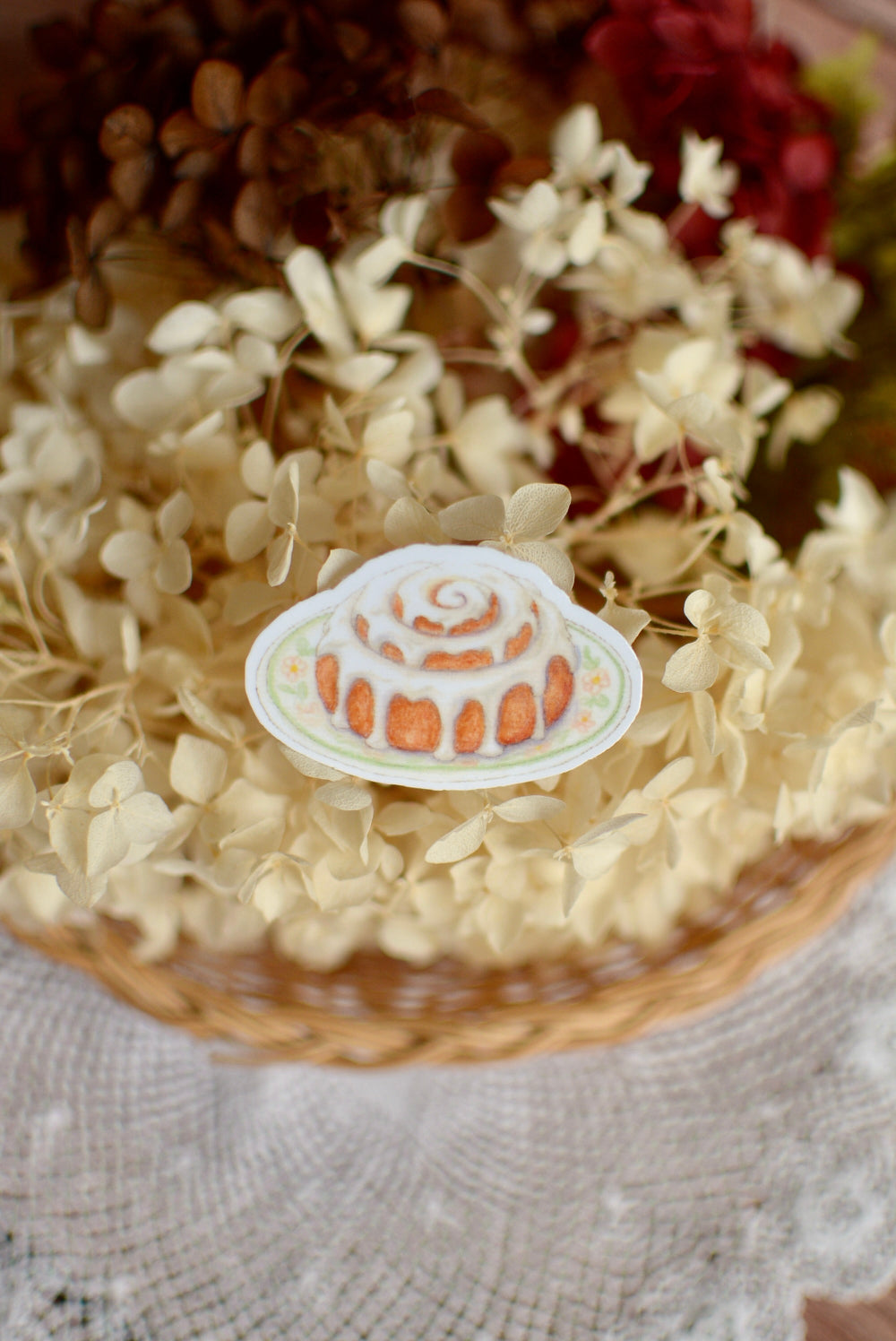 Stickers Gourmandises - Cinnamon Roll
