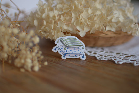 Stickers Cottage Coussin déco