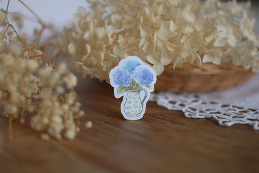 Stickers Cottage Hortensias