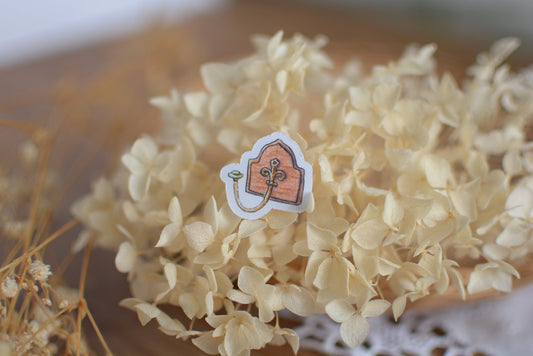 Stickers Cottage Patere