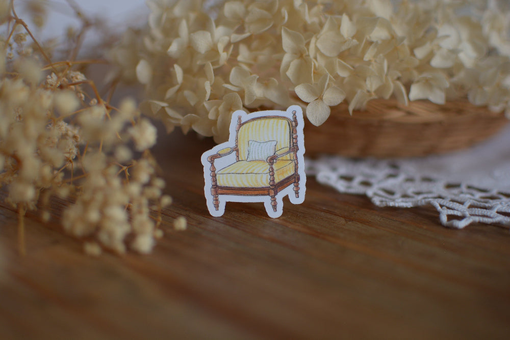 Stickers Cottage Fauteuil