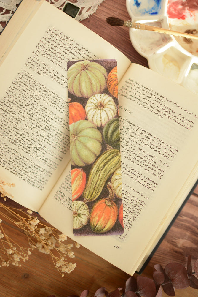 Marque-page Citrouilles d’automne II