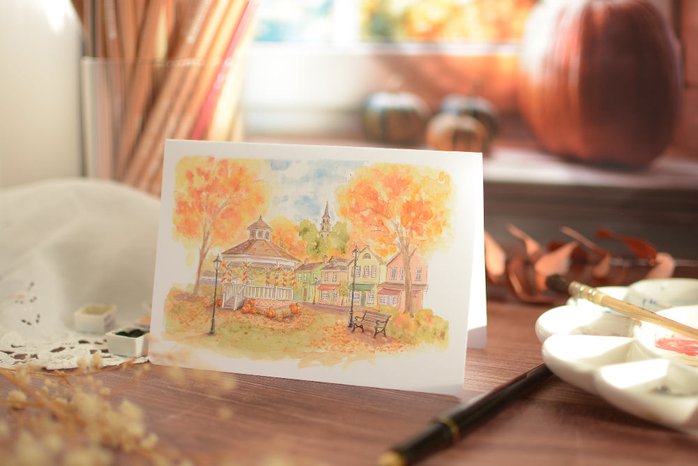 Carte de vœux Gilmore Girls – Le kiosque de Stars Hollow