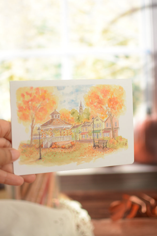 Carte de vœux Gilmore Girls – Le kiosque de Stars Hollow