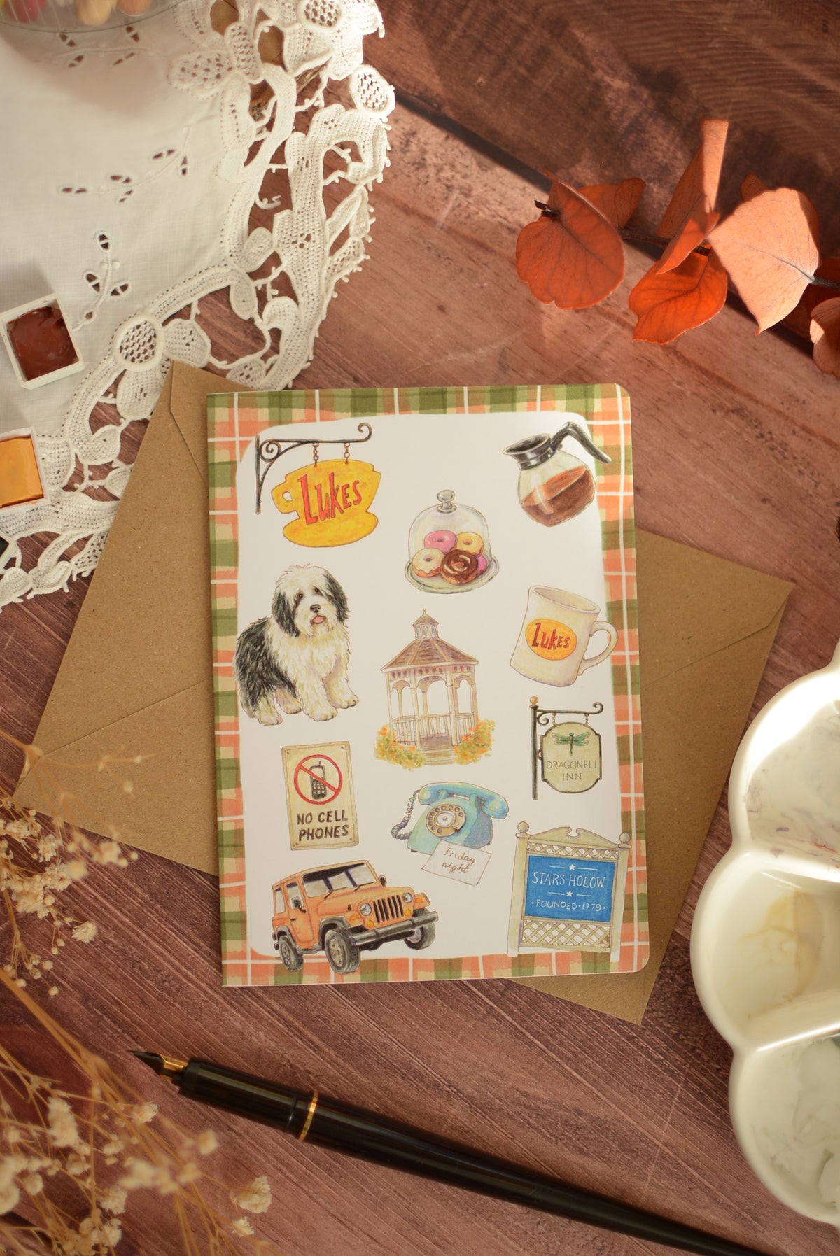 Carte de vœux Gilmore Girls – Stars Hollow
