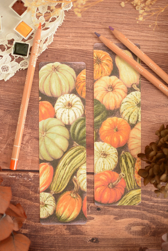 Marque-page Citrouilles d’automne II