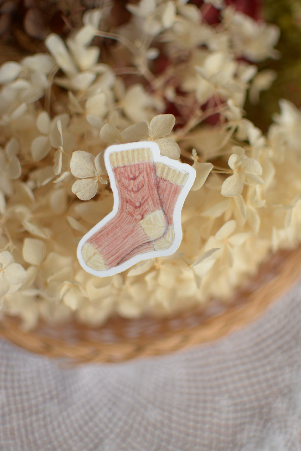 Stickers tricot chaussettes
