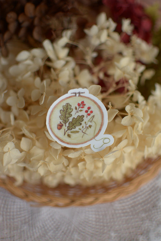 Stickers tricot et broderie