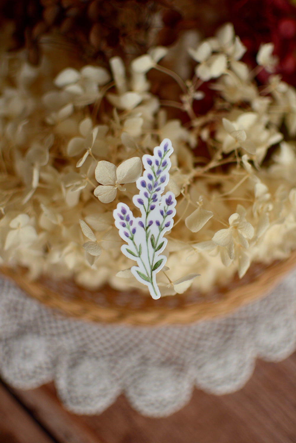 Stickers Fleurs lavande