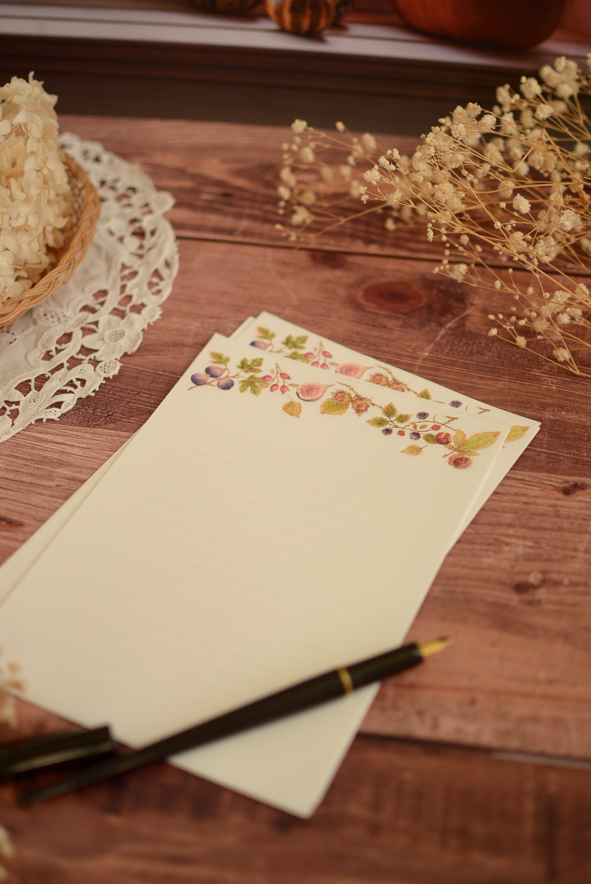 Papier à lettre – Automne