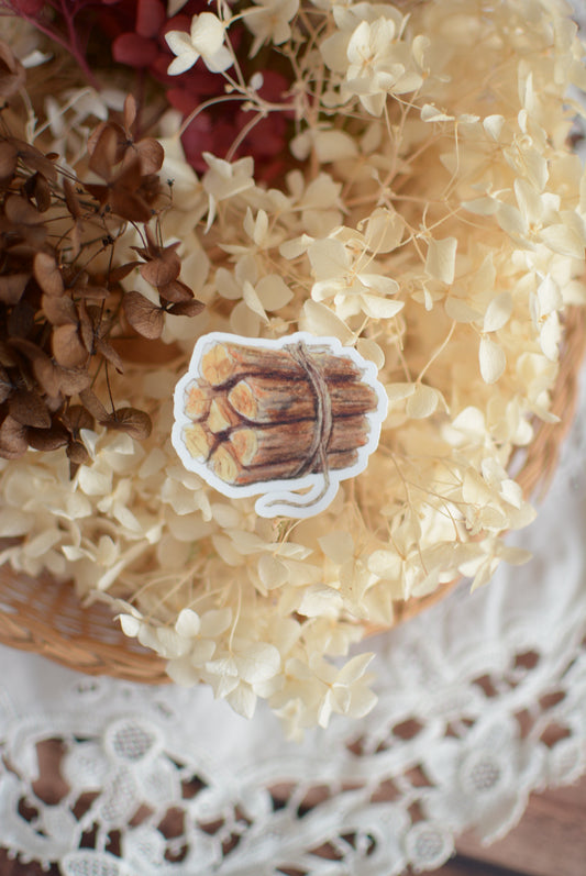 Stickers coin cosy Bois
