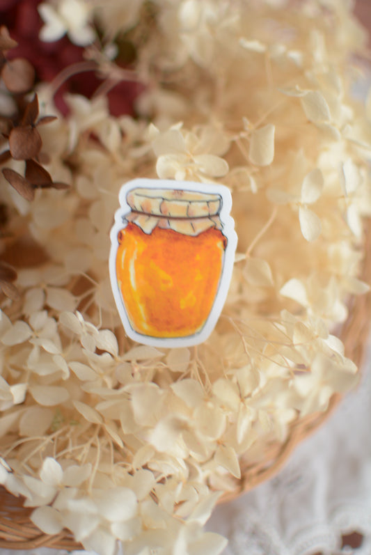 Stickers coin cosy Pot de miel