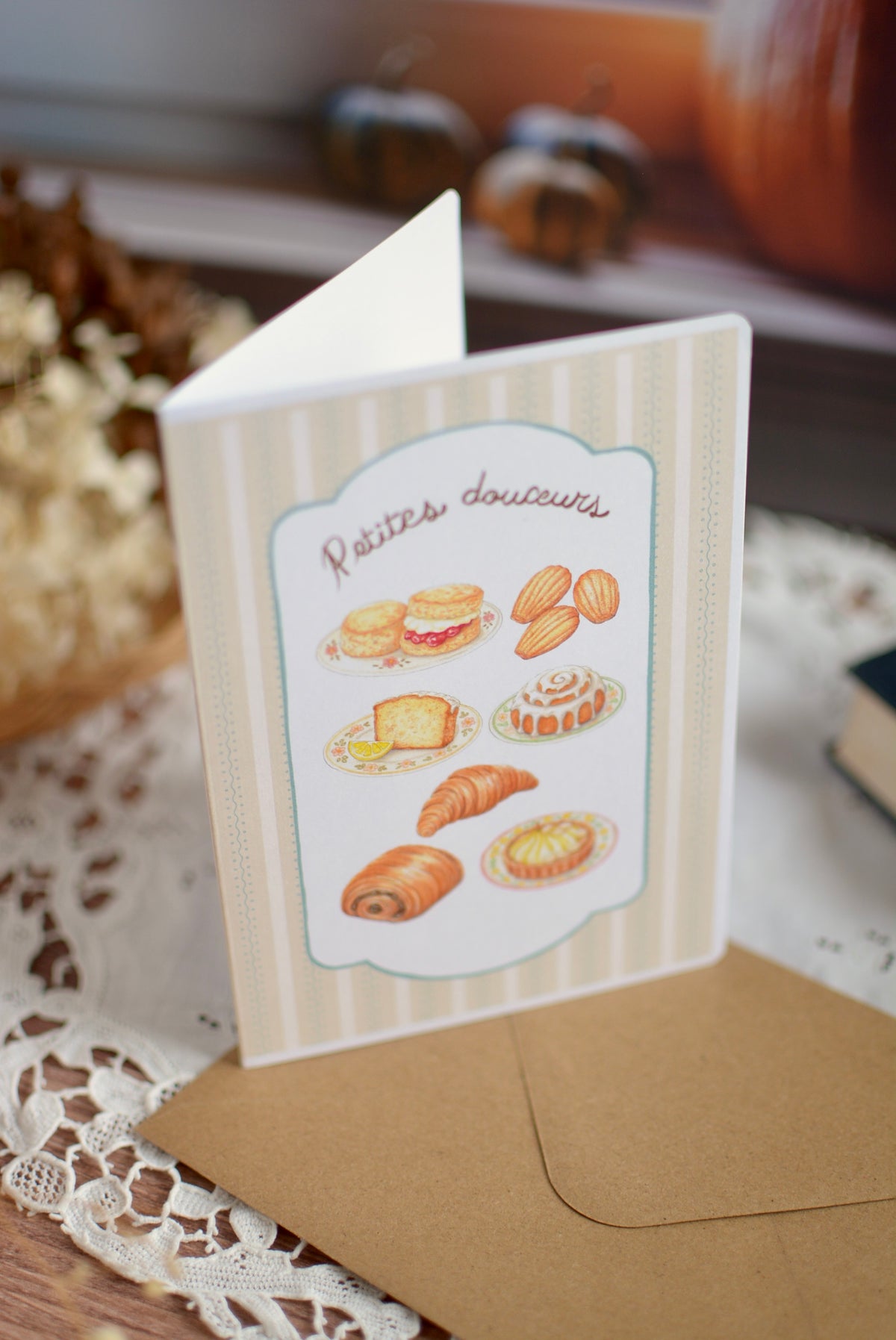 Carte de vœux – Petites gourmandises