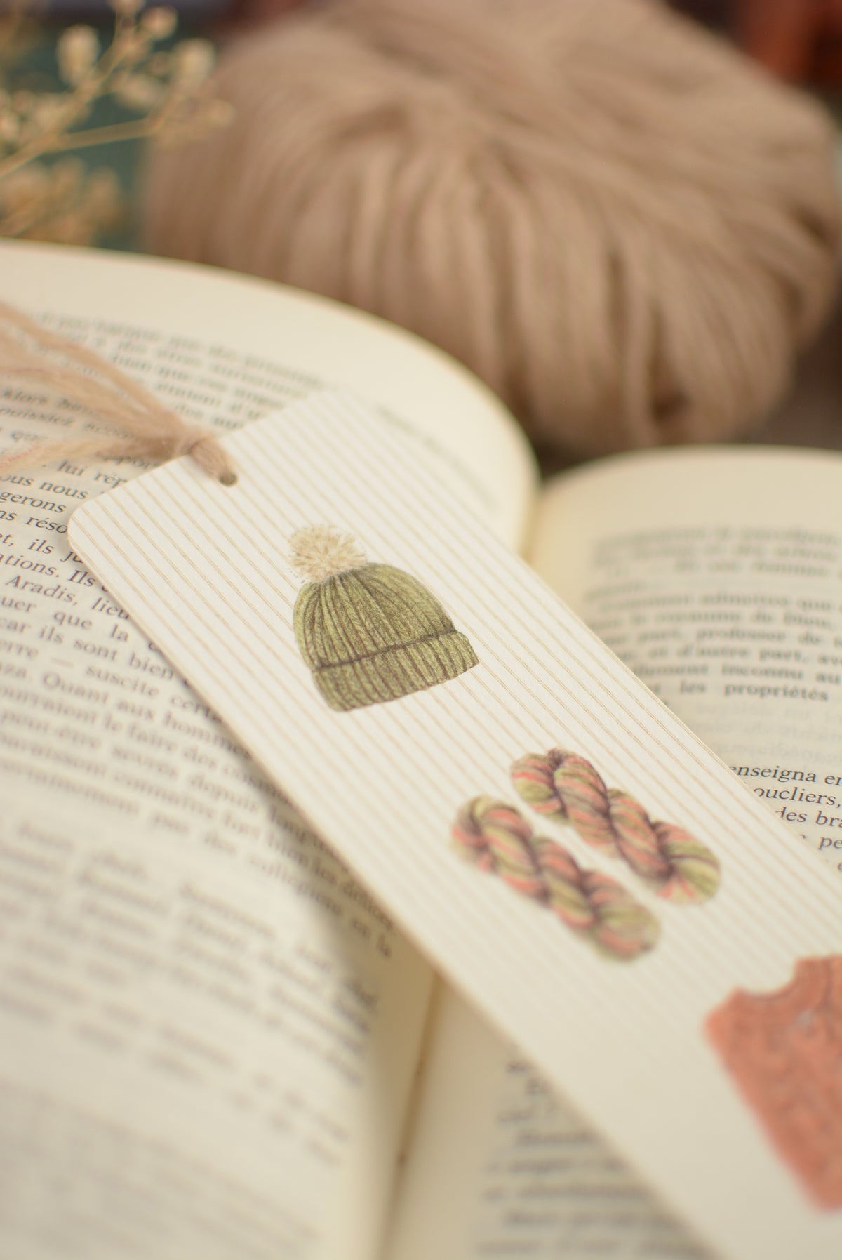 Marque-page Tricot