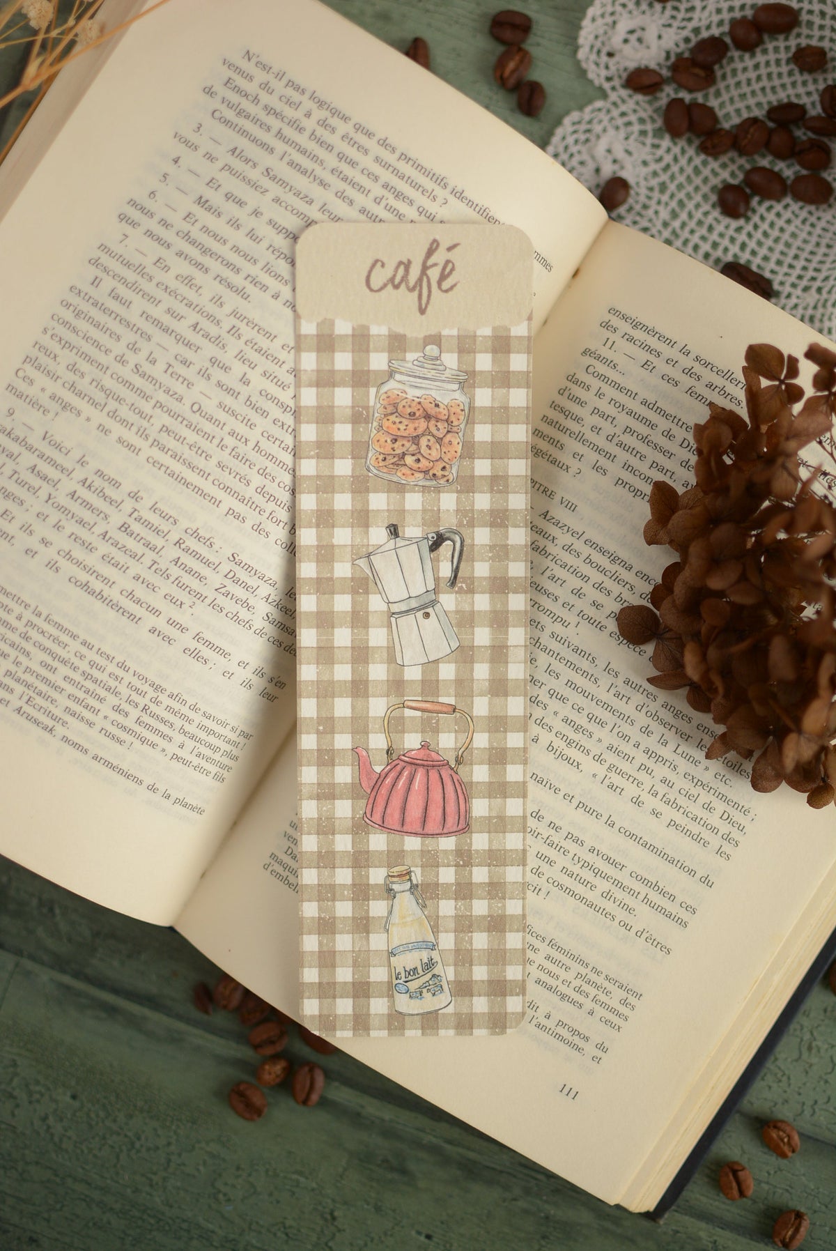 Marque-page Coin Café