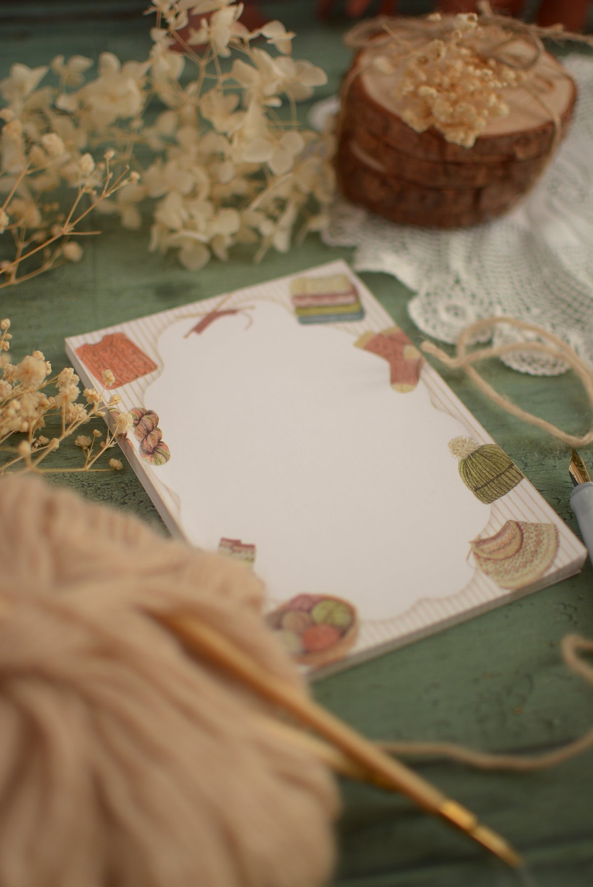 Bloc-notes Tricot