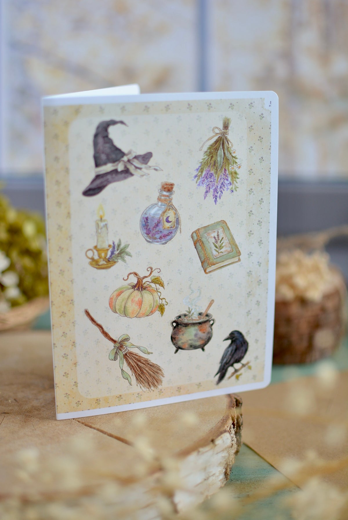 Carte de vœux – Petits sortilèges