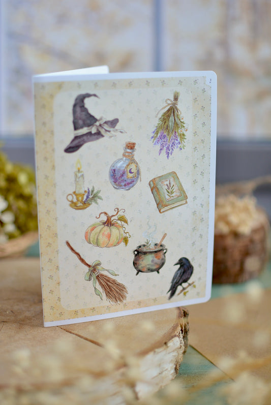 Carte de vœux – Petits sortilèges