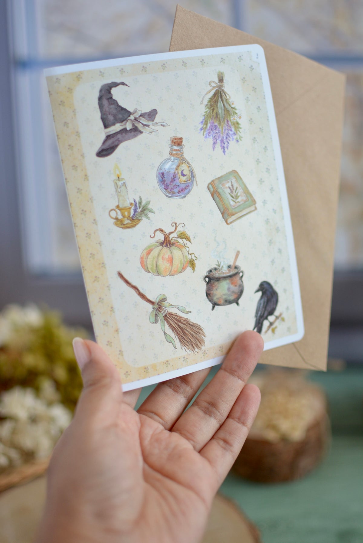 Carte de vœux – Petits sortilèges