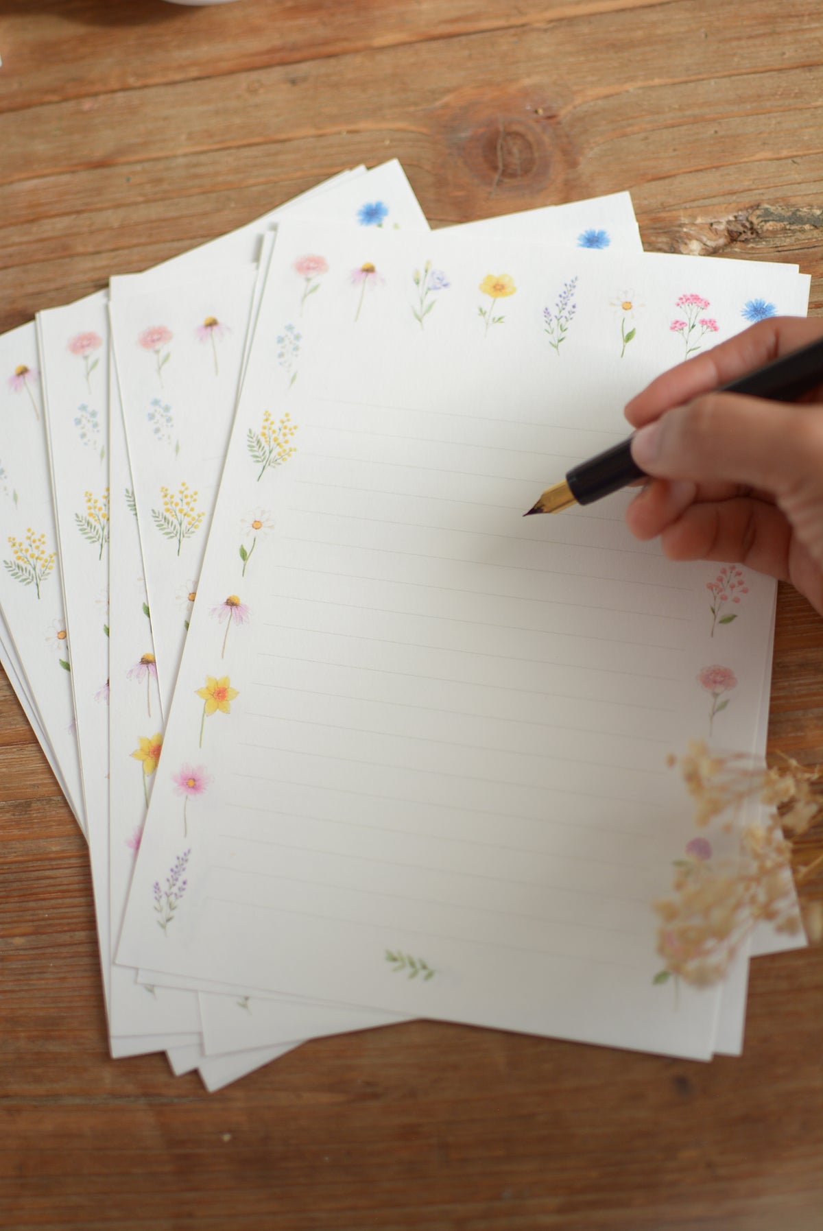 Papier à lettre – Mon jardin