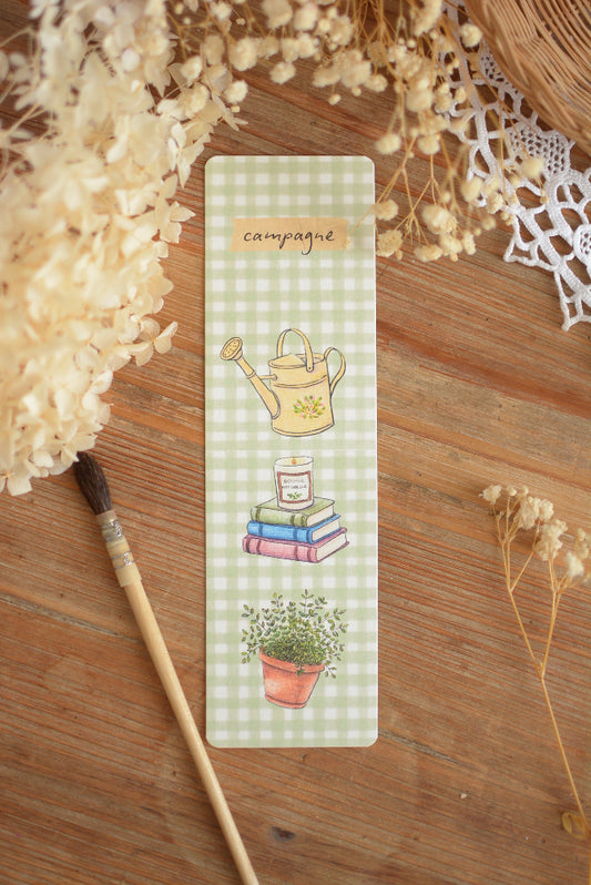 Marque-page Campagne – Collection Cottage