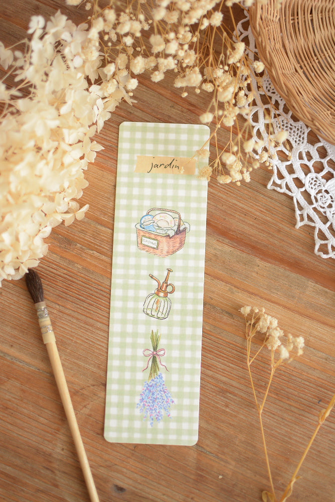 Marque-page Jardin – Collection Cottage