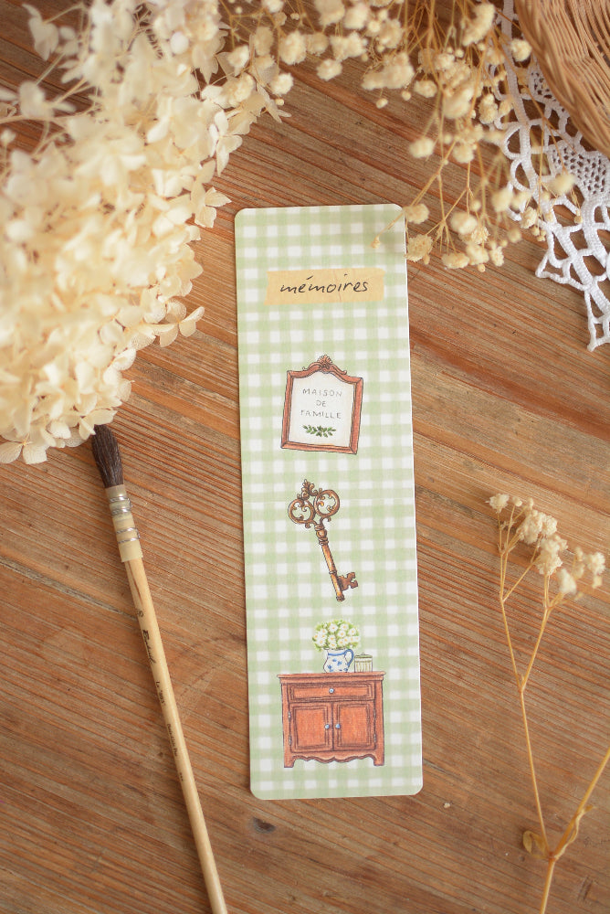 Marque-page Mémoires – Collection Cottage
