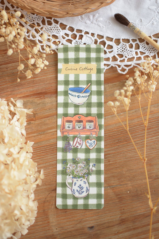 Marque-page Cuisine – Collection Cottage