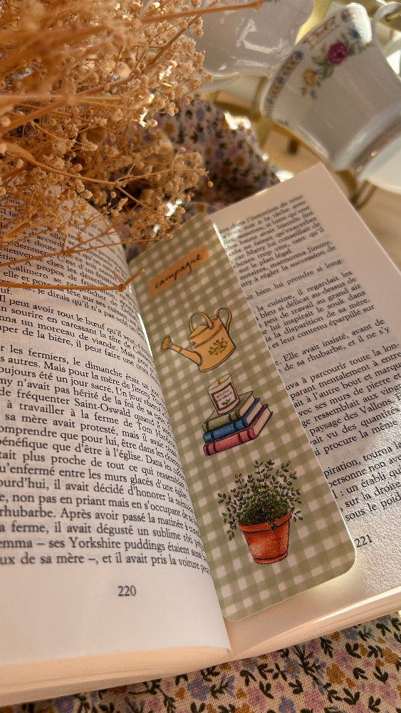 Marque-page Campagne – Collection Cottage