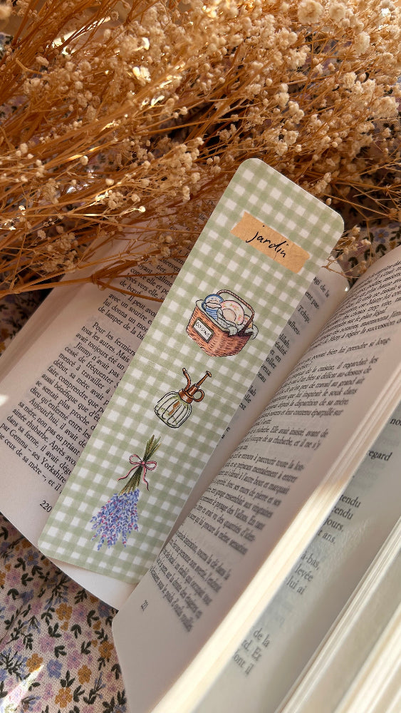 Marque-page Jardin – Collection Cottage