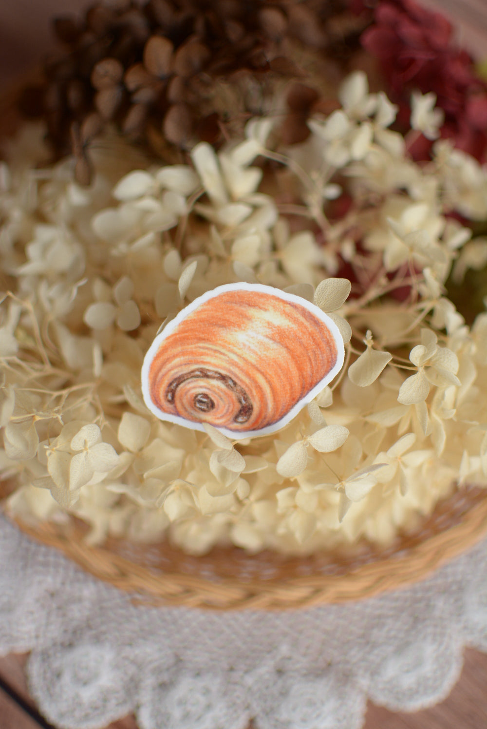 Stickers Gourmandises - Pain à chocolat