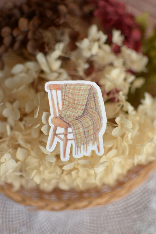 Stickers tricot couverture